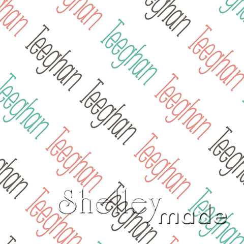 Teeghan - Diagonal Design - Slender