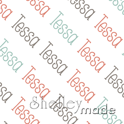 Tessa - Diagonal Design - Slender