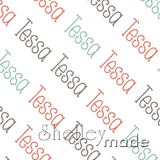 Tessa - Diagonal Design - Slender