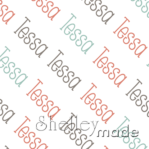 Tessa - Diagonal Design - Slender
