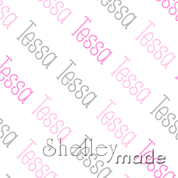 Tessa - Diagonal Design - Slender