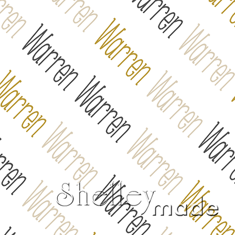 Warren - Diagonal Design - Slender
