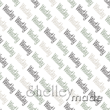 Westley - Diagonal Design - Slender Small