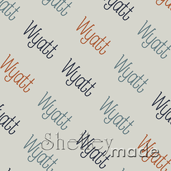 Wyatt - Diagonal Design - Slender