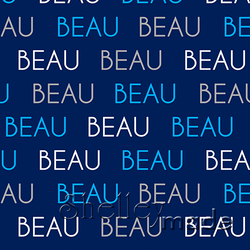 Beau - Horizontal Design - Block Upper
