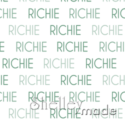 Richie - Horizontal Design - Block Upper