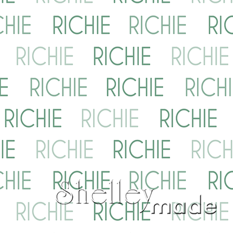 Richie - Horizontal Design - Block Upper