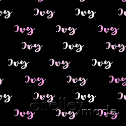 Ivy - Horizontal Design - Brush