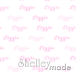 Lizzie - Horizontal Design - Brush