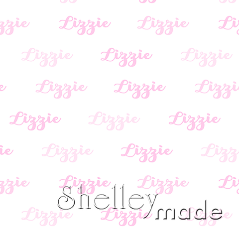 Lizzie - Horizontal Design - Brush