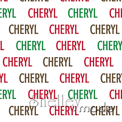 Cheryl - Horizontal Design - Classic Upper