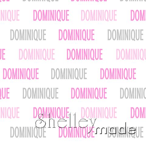 Dominique - Horizontal Design - Classic Upper