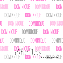 Dominique - Horizontal Design - Classic Upper