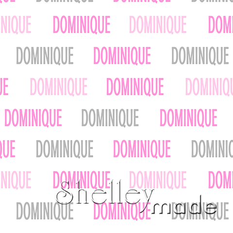 Dominique - Horizontal Design - Classic Upper