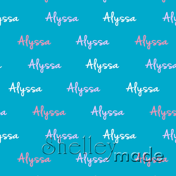 Alyssa - Horizontal Design - Hand