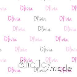 Olivia - Horizontal Design - Hand