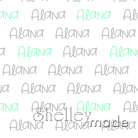 Alana - Horizontal Design - Playful