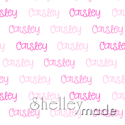 Caisley - Horizontal Design - Playful