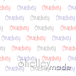 Courtney - Horizontal Design - Playful