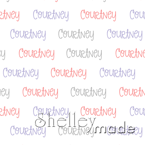 Courtney - Horizontal Design - Playful