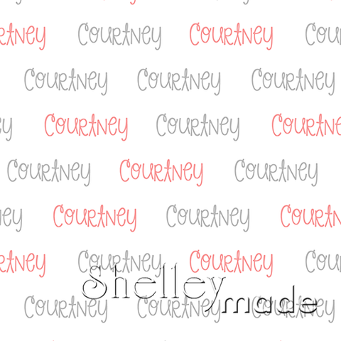 Courtney - Horizontal Design - Playful