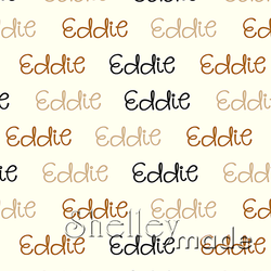 Eddie - Horizontal Design - Playful