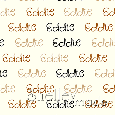 Eddie - Horizontal Design - Playful