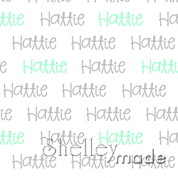 Hattie - Horizontal Design - Playful