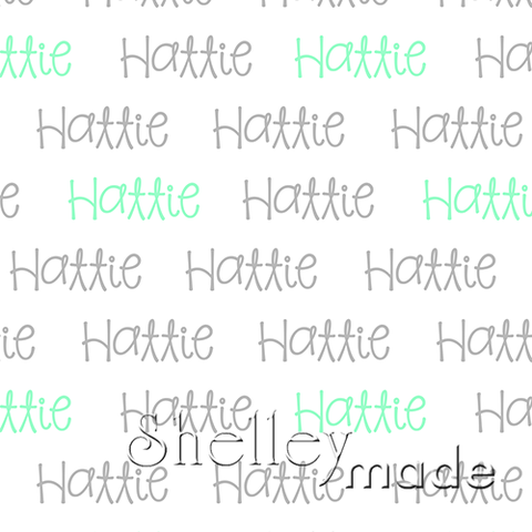 Hattie - Horizontal Design - Playful