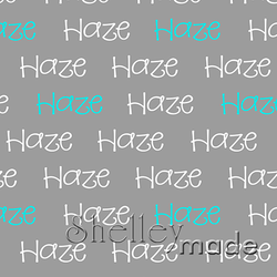 Haze - Horizontal Design - Playful