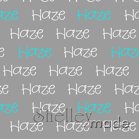 Haze - Horizontal Design - Playful