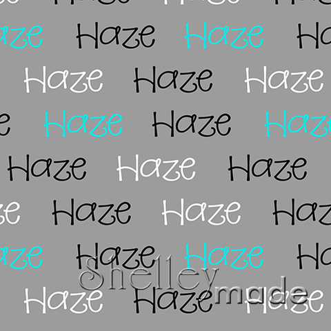 Haze - Horizontal Design - Playful