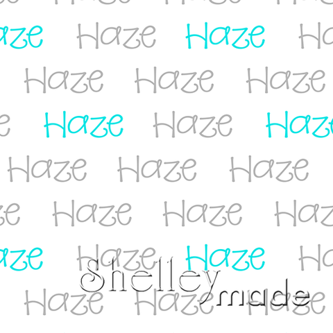 Haze - Horizontal Design - Playful