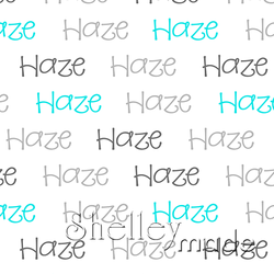 Haze - Horizontal Design - Playful