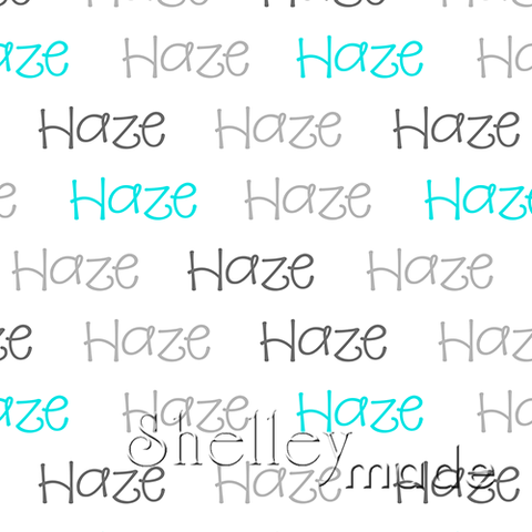 Haze - Horizontal Design - Playful