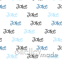 Jake - Horizontal Design - Playful