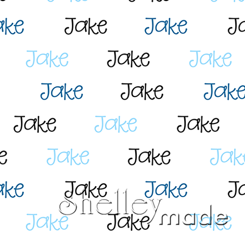 Jake - Horizontal Design - Playful