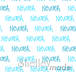 Nevaeh - Horizontal Design - Playful
