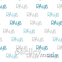Rhys - Horizontal Design - Playful