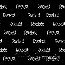 Rocket - Horizontal Design - Playful