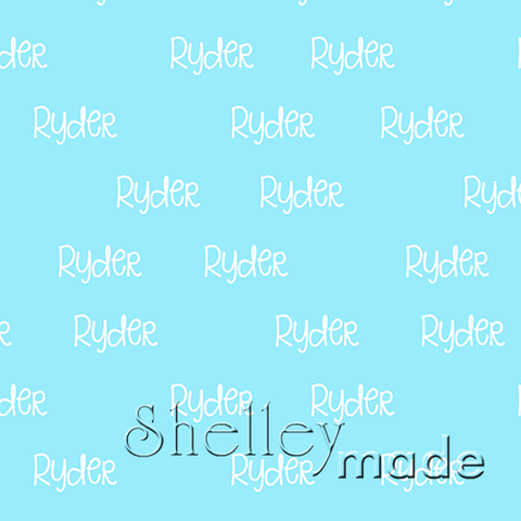 Ryder - Horizontal Design - Playful