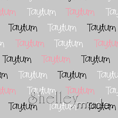Taytum - Horizontal Design - Playful