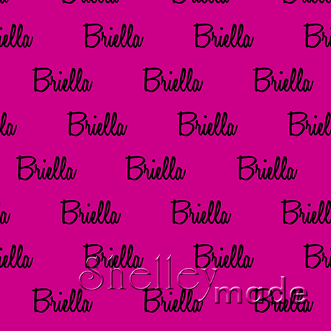 Briella - Horizontal Design - Script