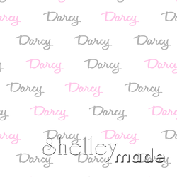 Darcy - Horizontal Design - Script