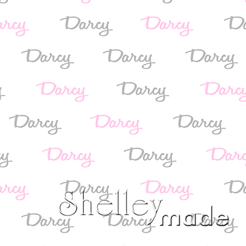 Darcy - Horizontal Design - Script