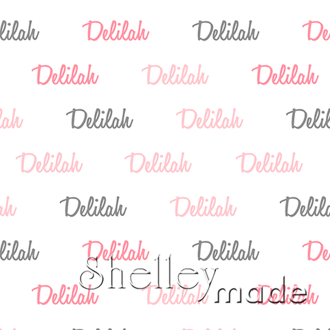 Delilah - Horizontal Design - Script