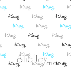 Kruz - Horizontal Design - Script