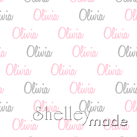 Olivia - Horizontal Design - Script