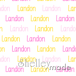 Landon - Horizontal Design - Slender