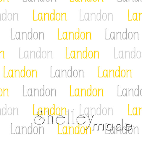 Landon - Horizontal Design - Slender